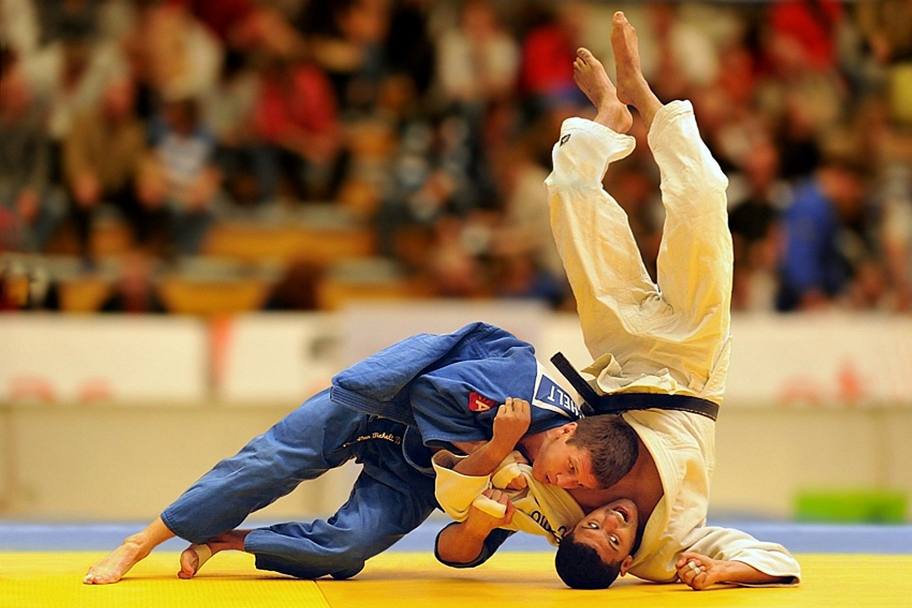 Eric Tkindt - Uno scatto dei campionati di Judo in Belgio.